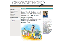 Tablet Screenshot of lobbywatch.org